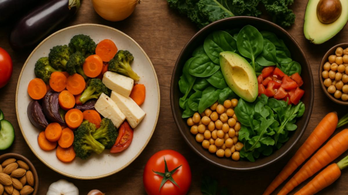 Vegan și vegetarian: asemănări, diferențe și beneficii