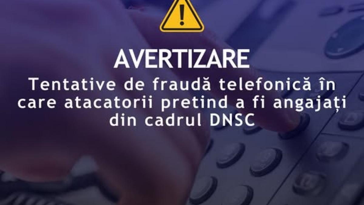 DNSC avertizează: Escroci se dau drept angajați ai instituției și promit recuperarea banilor pierduți