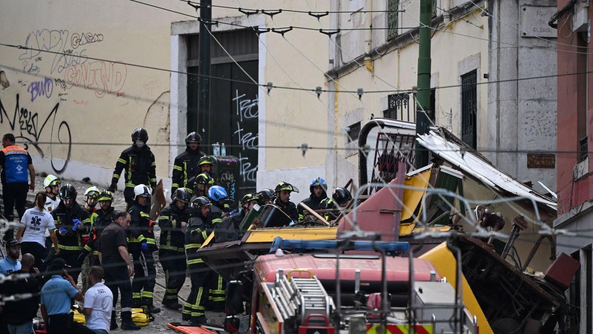 tragedie lisabona funicularul gloria accident