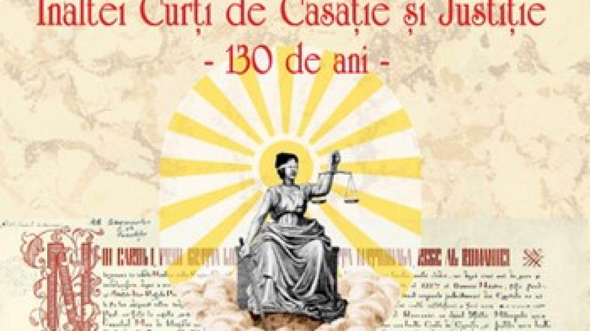 Lansarea volumului Palatul de Justiție și sediile Înaltei Curți de Casație și Justiție – 130 de ani