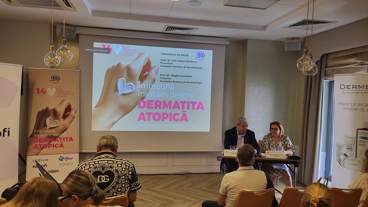 Au fost lansate ghiduri practice dedicate sprijinirii pacienților cu dermatită atopică