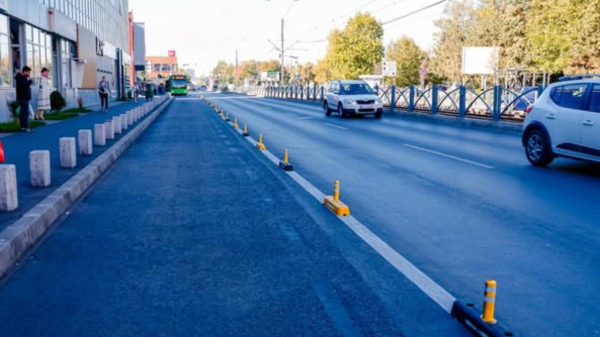 Bujduveanu anunță amenajarea a două noi benzi unice pentru transportul în comun în Capitală