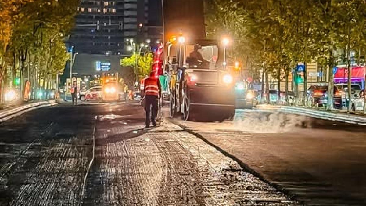 Bujduveanu: Am început refacerea carosabilului pe marile bulevarde ale Bucureștiului