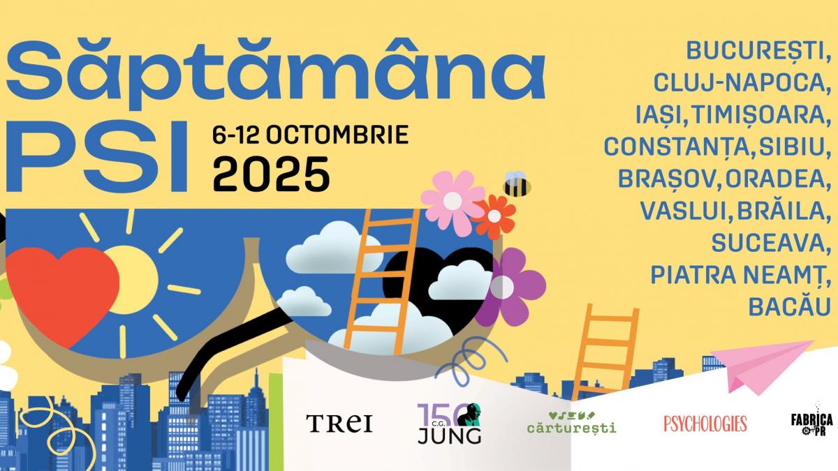 150 de ani de la nașterea lui Carl Gustav Jung. Săptămâna PSI (6-12 octombrie 2025)