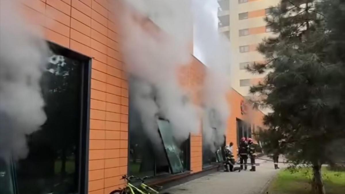 incendiu pompieri