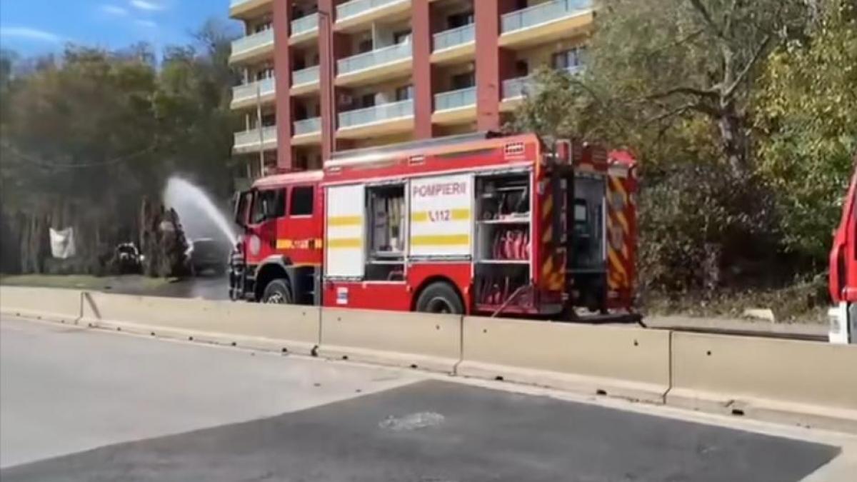 Incendiu și țeavă de gaze fisurată în Voluntari. Zeci de persoane au fost evacuate dintr-un hotel