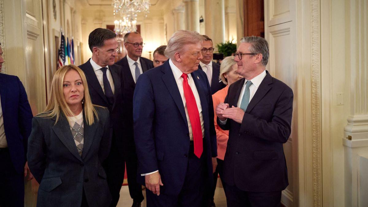 Liderii europeni susțin apelul lui Trump pentru încetarea focului în Ucraina