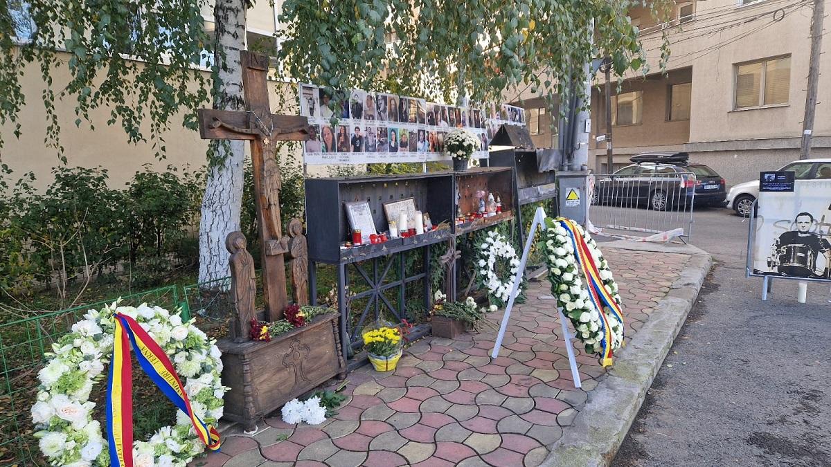 presedintele nicusor dan coroana flori memoria victimelor de la clubul colectiv