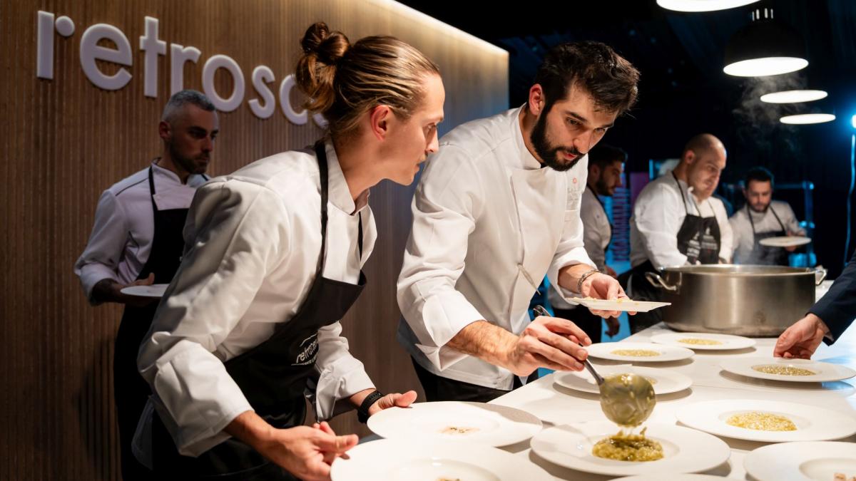 Spectacol culinar impresionant: Chef Richard Abou Zaki a deschis  pop-up-ul Retroscena cu o seară memorabilă la Domeniul Știrbey