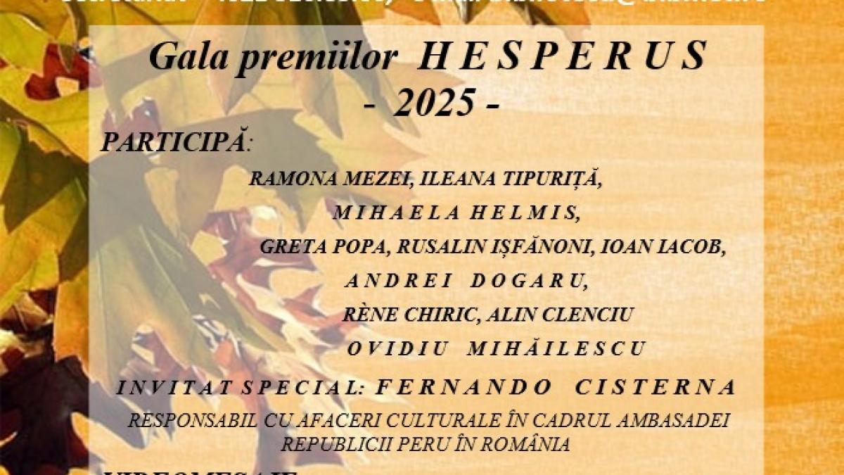 Gala Premiilor HESPERUS 2025