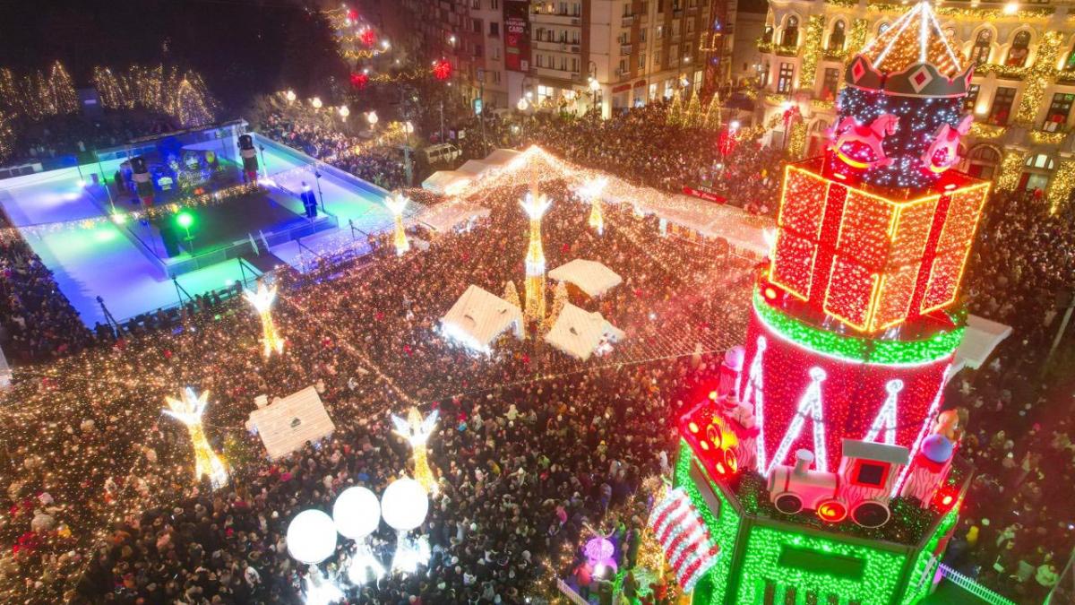 atmosfera targ de craciun craiova sibiu
