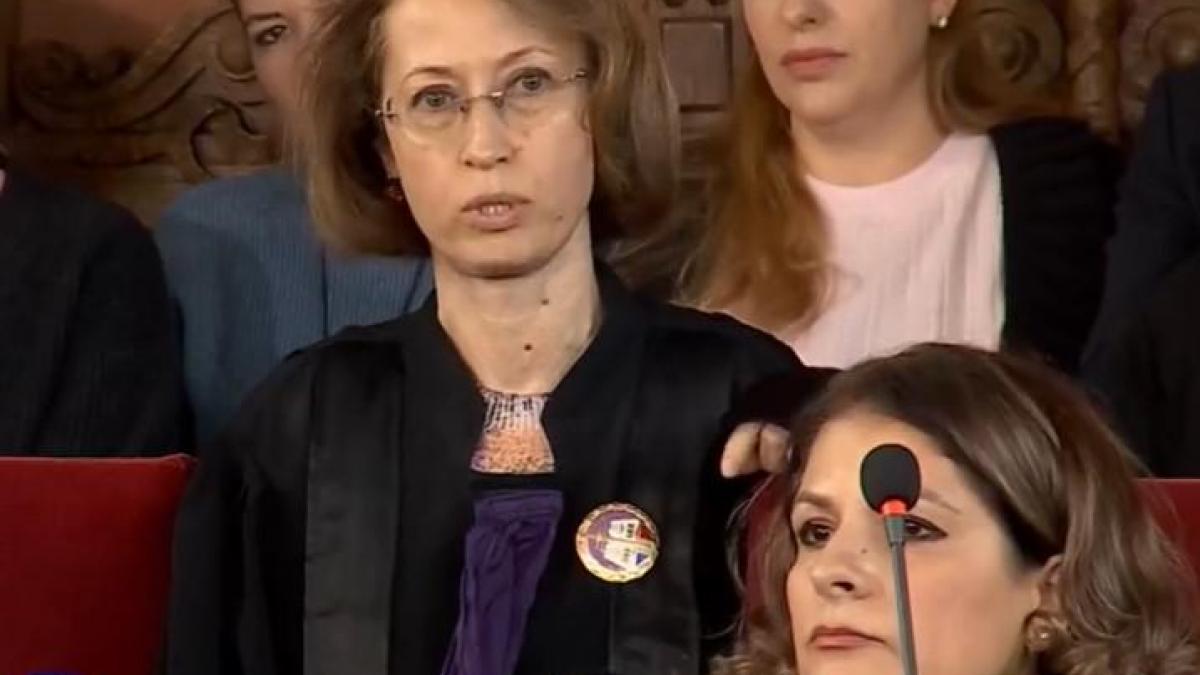 Primul mesaj al judecătoarei care a înfruntat conducerea Curţii de Apel Bucureşti