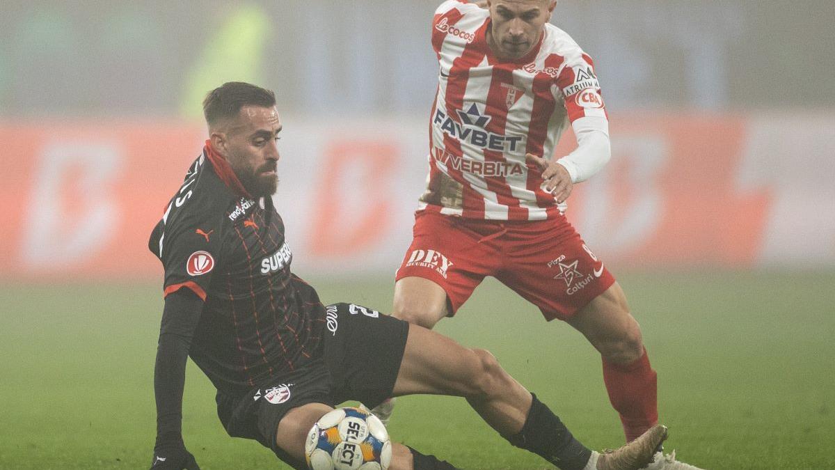 Superliga de fotbal. Dinamo a pierdut la Arad și a ratat oportunitatea de a urca pe primul loc