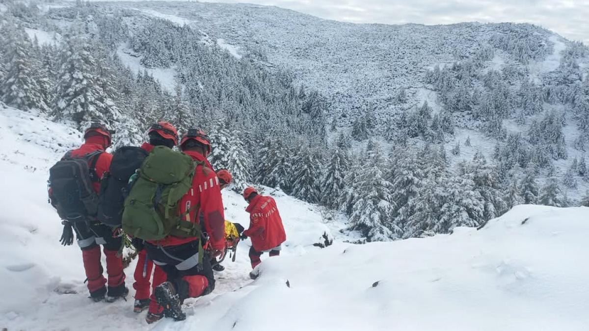 Avertisment Salvamont Bihor: Copaci instabili, zăpadă consistentă și risc de avalanșă