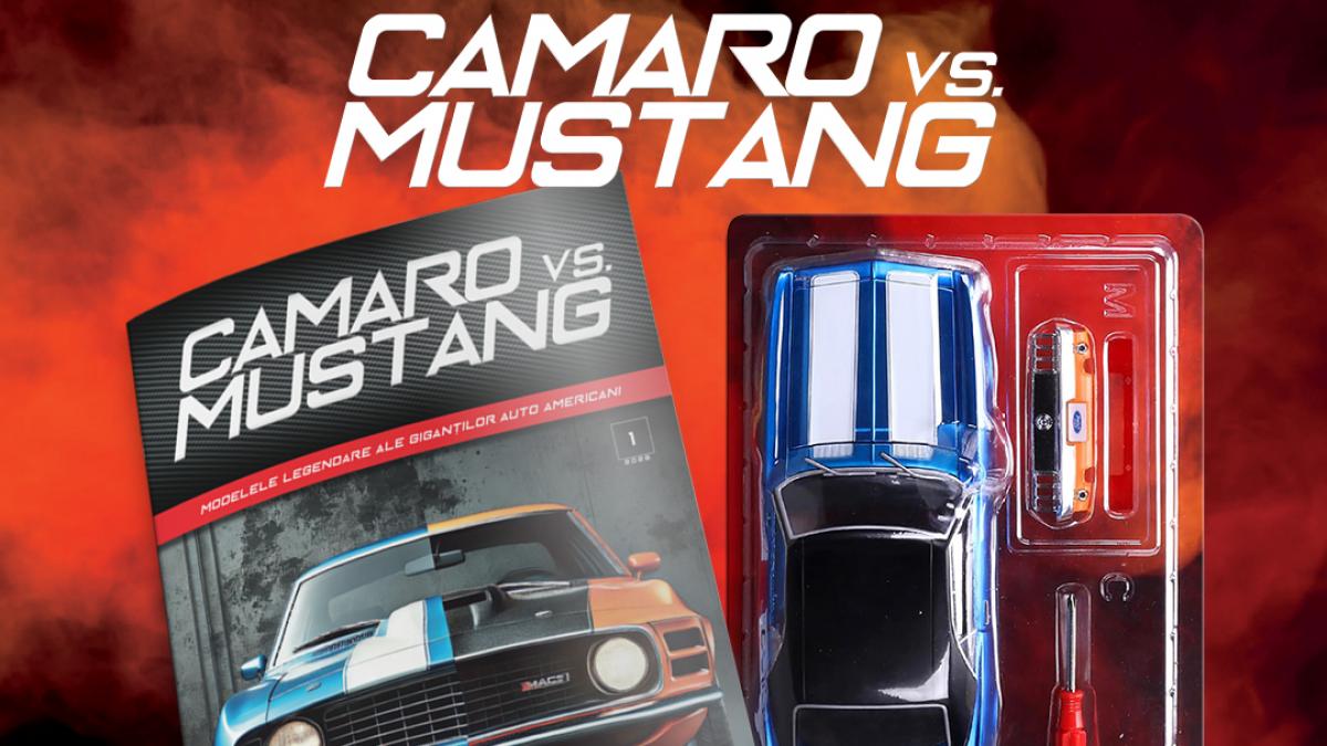 Camaro vs. Mustang, o colecție dedicată uneia dintre cele mai mari rivalități  din istoria auto