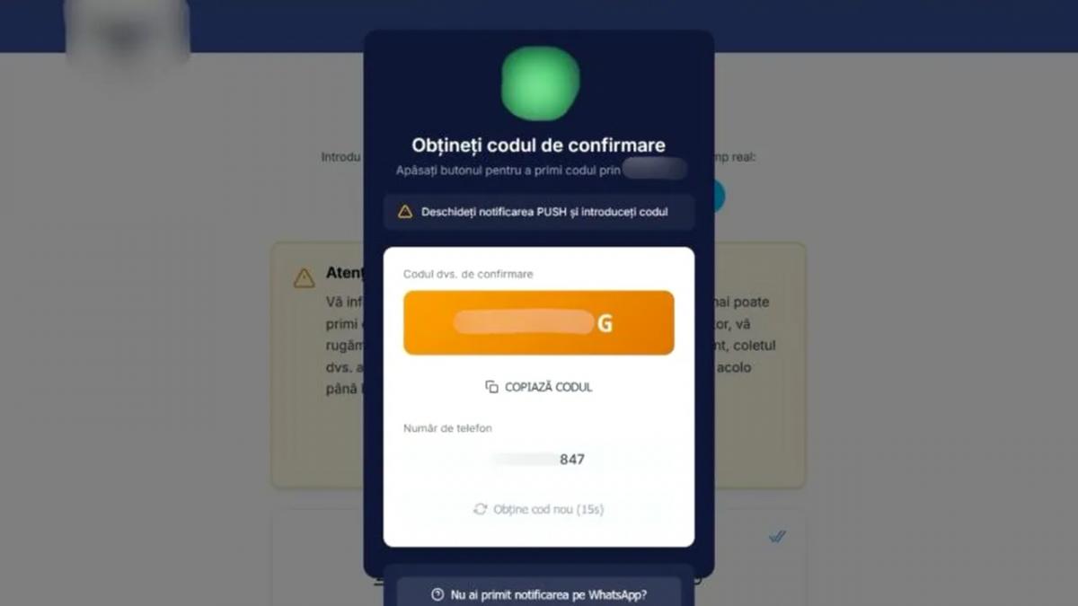 Fraudă cu colete inexistente. Poliția avertizează – „Un click vă poate goli contul"