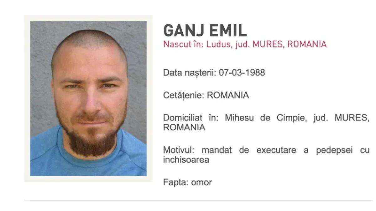 FBI caută un criminal român. Unde se ascunde Emil Gânj, ucigașul din Mureș?