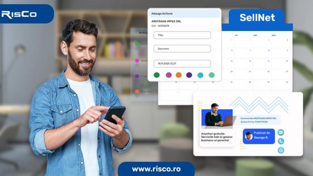 SellNet - instrument pentru scalarea vânzărilor și a strategiilor de vânzari eficiente