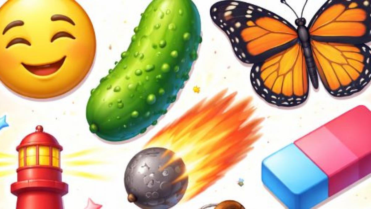 Cele 9 noi emoji-uri din 2026: Castravetele murat cucerește internetul