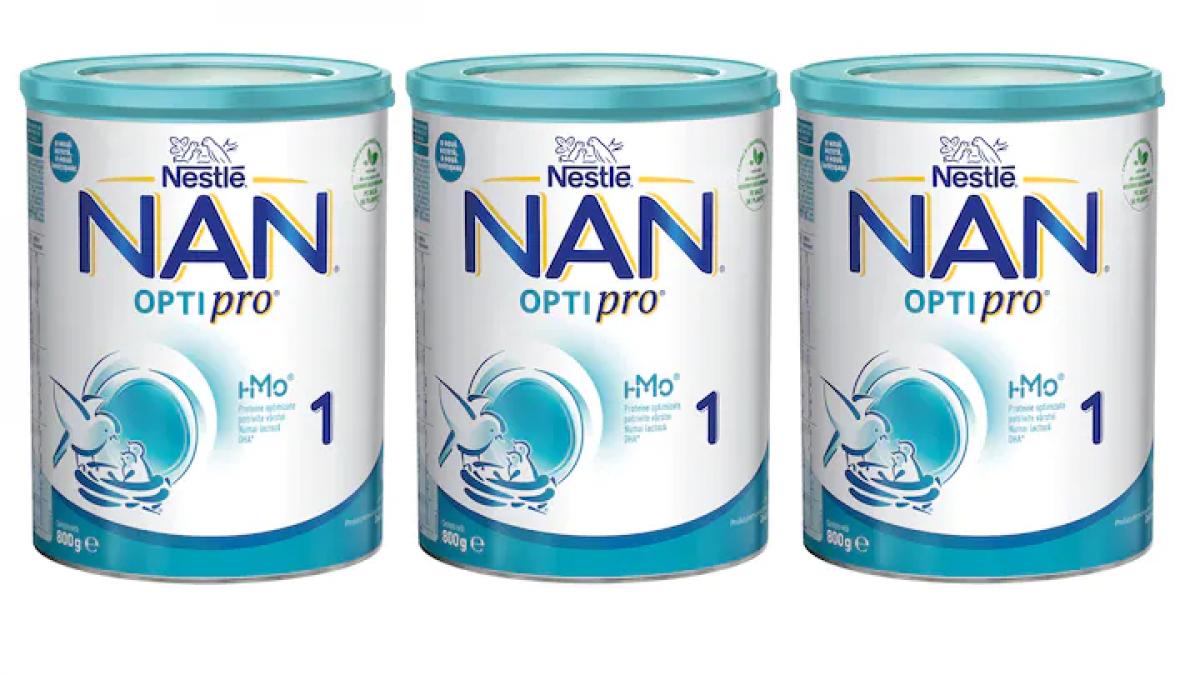Altertă de sănătate! ANSVSA extinde rechemarea de la raft a unui lapte praf produs de Nestlé