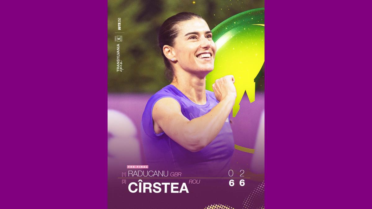 Sorana Cîrstea a câștigat turneul Transylvania Open (WTA)