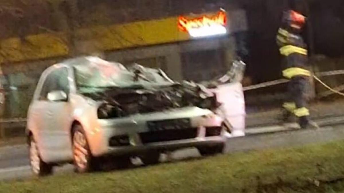Accident mortal în Oradea. Șoferul unei mașini a murit în urma impactului cu un camion