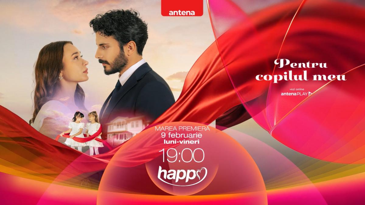 Serialul turcesc Pentru copilul meu începe diseară la Happy Channel: două destine schimbate la maternitate și o iubire neașteptată, născută printre sacrificii