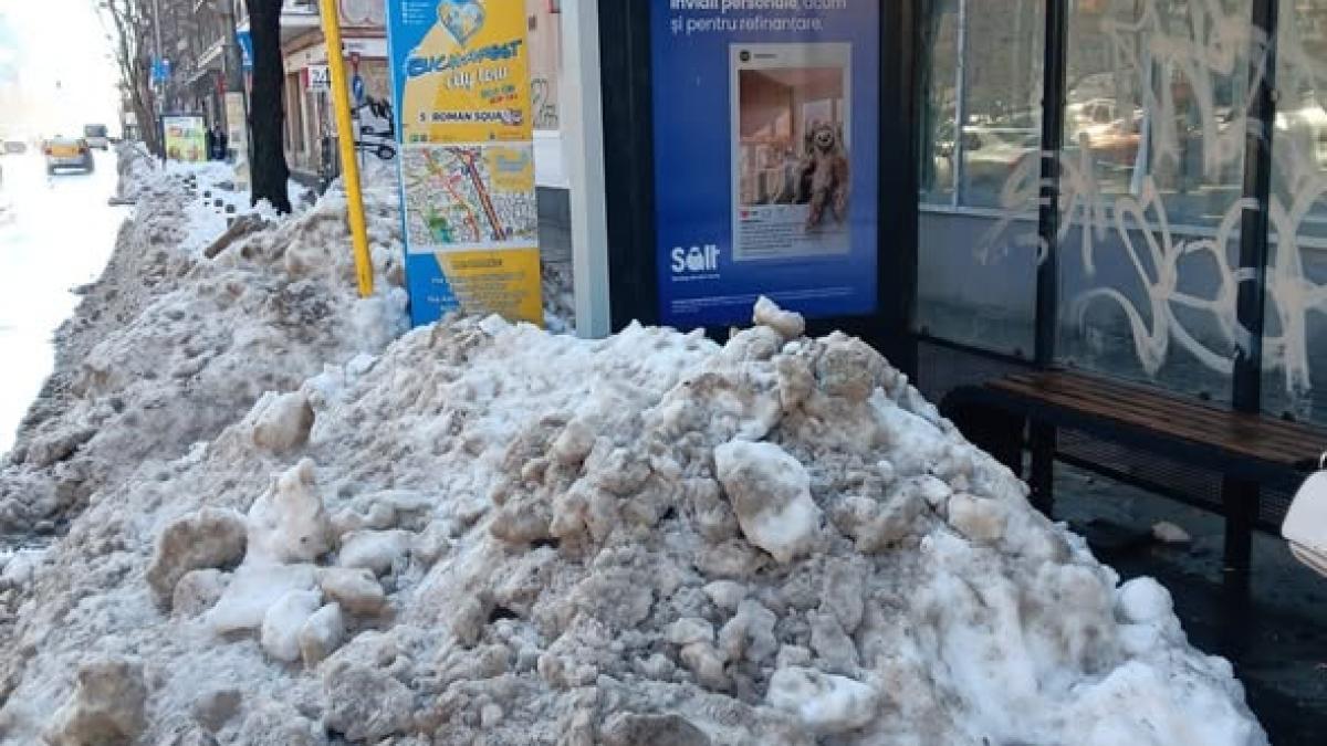Ciucu anunță ce amenzi au fost aplicate după verificările privind deszăpezirea străzilor