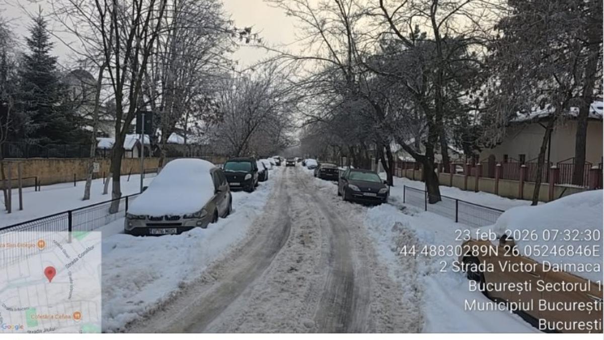 Ultimatumul Primăriei Sectorului 1 către Romprest: Dezăpeziți străzile secundare
