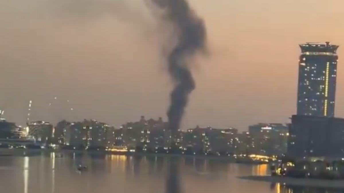 Iranul a bombardat hoteluri de pe insula artificială din Dubai, Palm Jumeirah