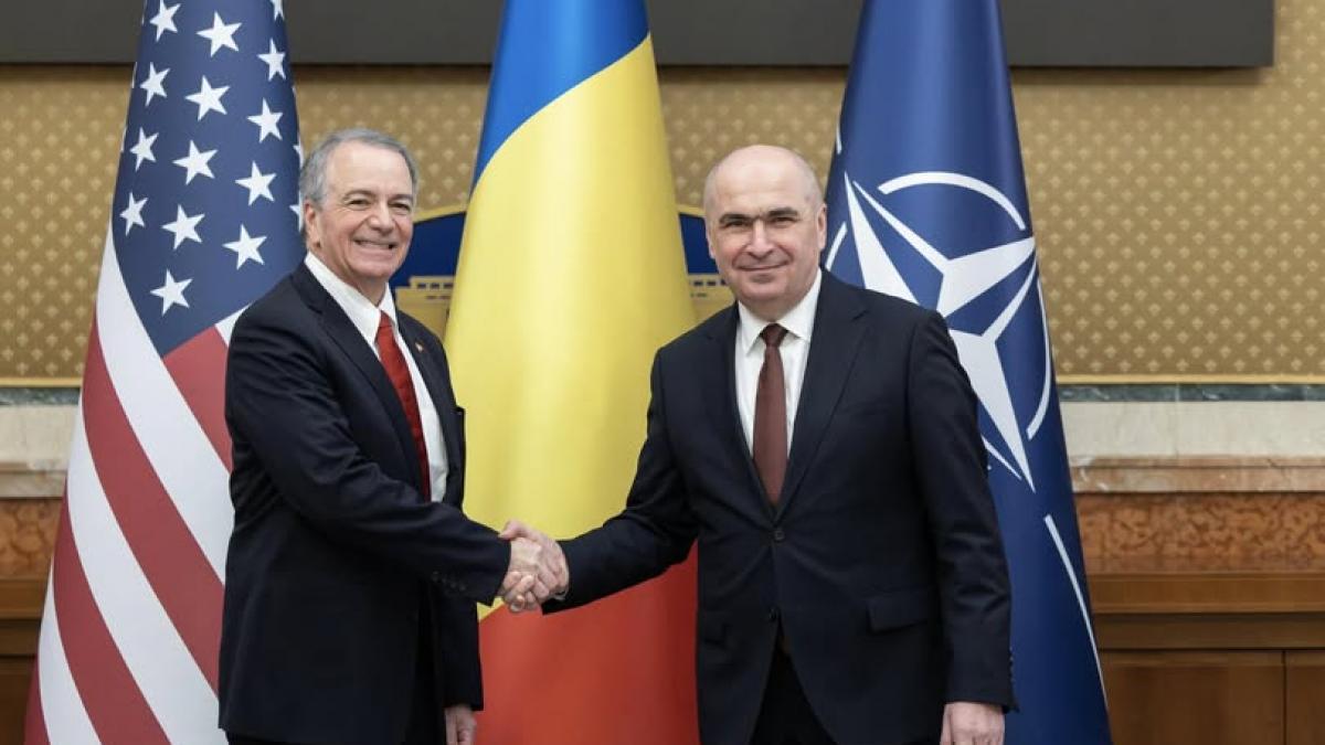 Bolojan i-a prezentat noului ambasador SUA planul CSAT