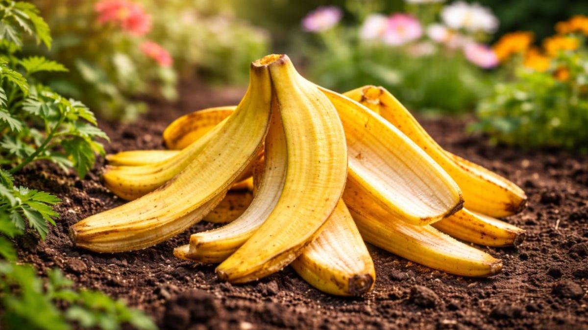 Trucul cu banană, coji de ou și zaț de cafea pentru flori spectaculoase în grădina ta