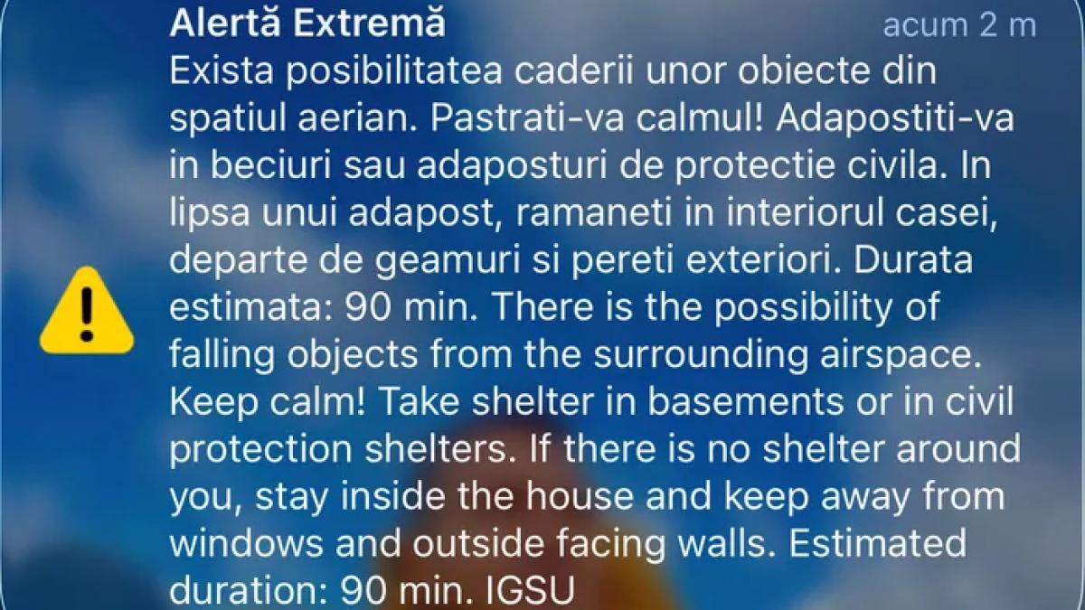 Alertă aeriană în Tulcea după noi atacuri la granița cu Ucraina 