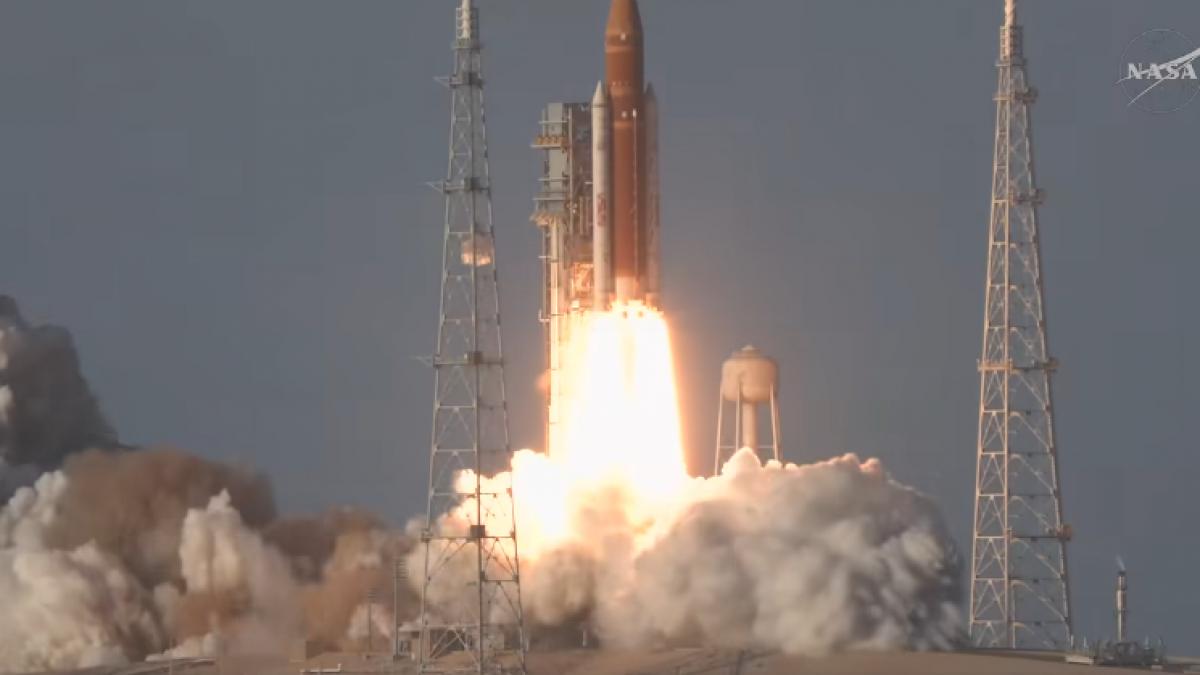 Misiune istorică NASA: Racheta Artemis II a decolat spre Lună cu patru astronauți la bord