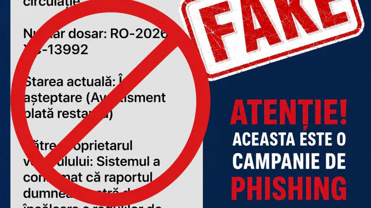 Alertă Ghișeul.ro: Ferește-te de mesajele false care îți cer datele!  Escrocii folosesc identitatea platformei oficiale pentru a goli carduri