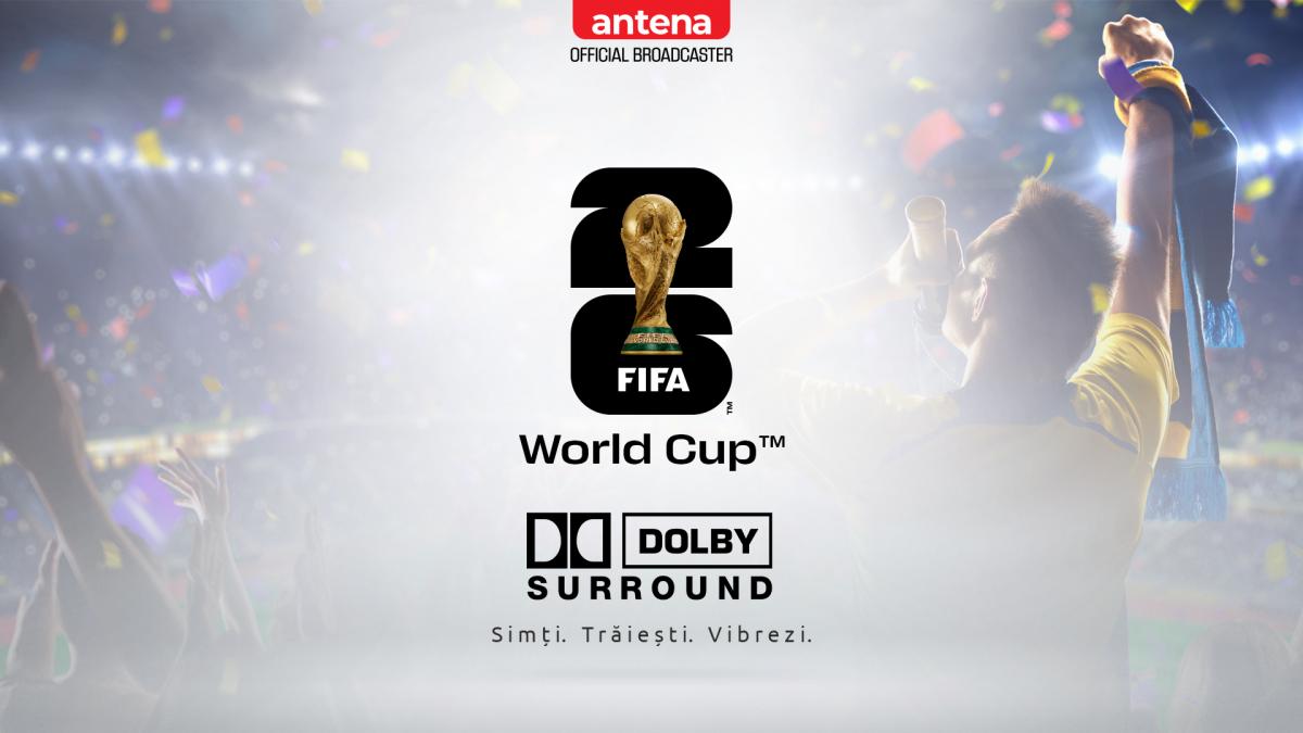 Antena aduce în România primul Campionat Mondial de fotbal transmis cu sunet surround