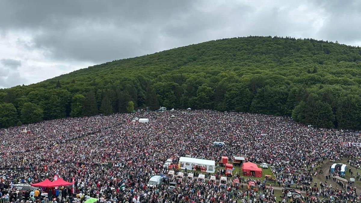 pelerinaj catolic europa centrala credinciosi sumuleu ciuc