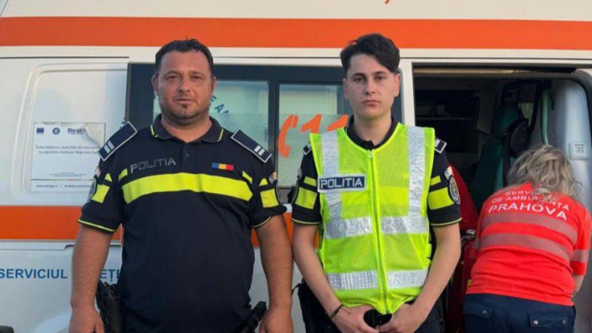 La un pas de tragedie: Doi copii, recuperați din râul Ialomița de polițiști. Băieții au intrat după o minge