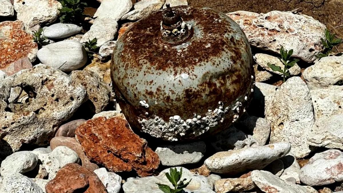 O mină marină rusească a fost detonată pe plaja dintre Vama Veche și 2 Mai