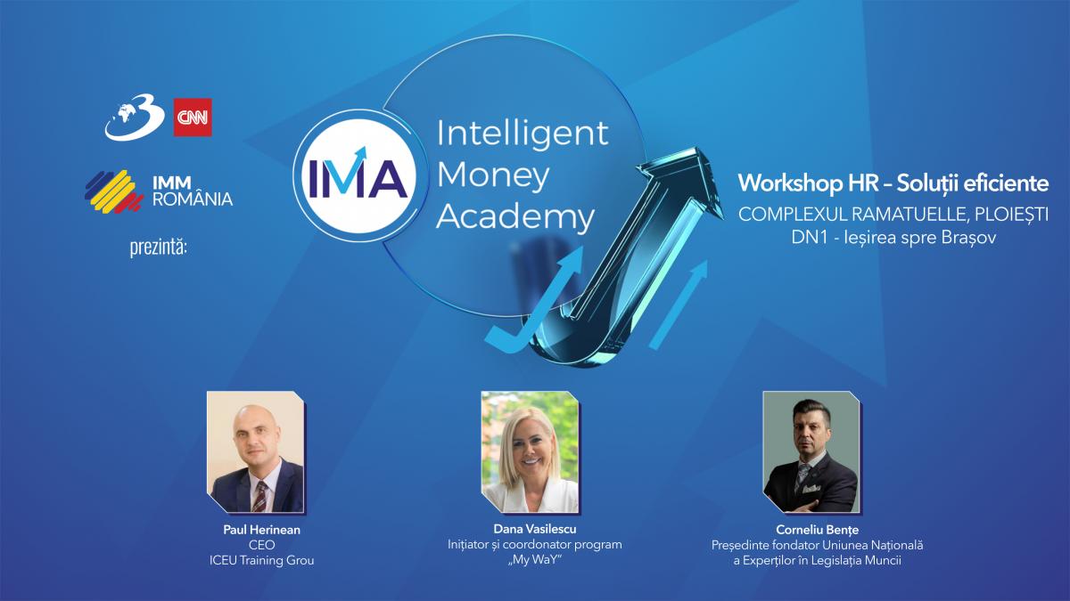 intelligent money academy workshop dedicat solutiilor moderne de hr pentru antreprenori si manageri