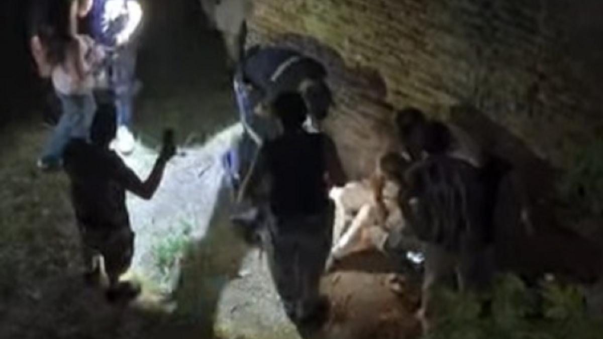adolescenta 16 ani cadere de la inaltime spectacol drone