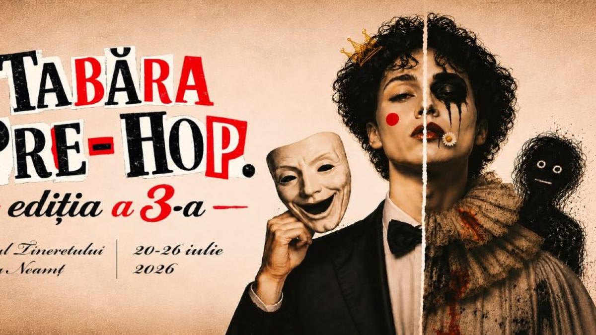 Tabăra Pre-HOP – laborator al metamorfozelor artistice – la Teatrul Tineretului din Piatra Neamț