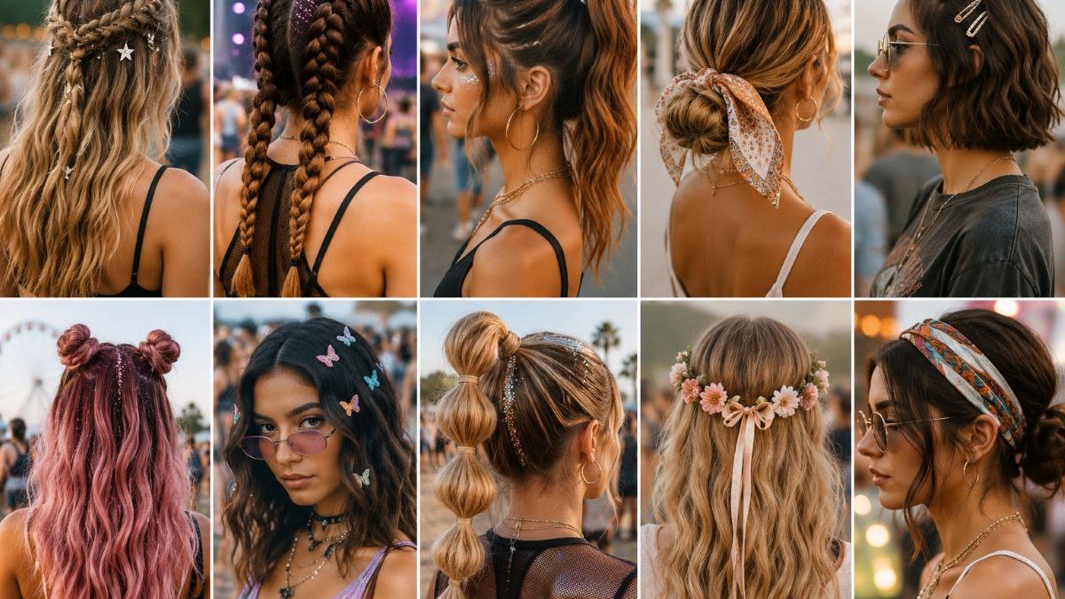 Coafuri de festival în 2026: De la beach waves la boxer braids