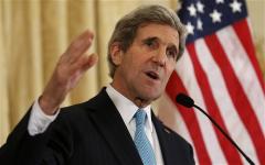 Hamas refuză cu încăpăţânare orice armistiţiu cu Israelul, spune John Kerry. Secretarul american de stat va merge în regiune