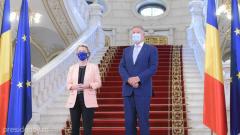 Şefa Comisiei Europene, primită la Palatul Cotroceni
