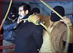 Sinucidere la tv - Difuzarea executiei lui Saddam face victime
