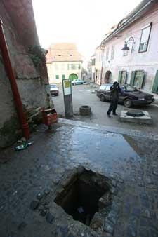 Sibiul, un mare santier - Investitii ramase pe ultima suta de metri ingroapa Capitala Culturala in moloz