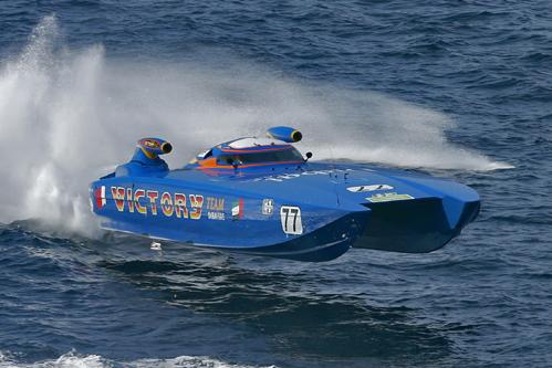 Formula 1 pe apă /  Şeicul Arif Saif Al Zafeen căştigă la Mamaia