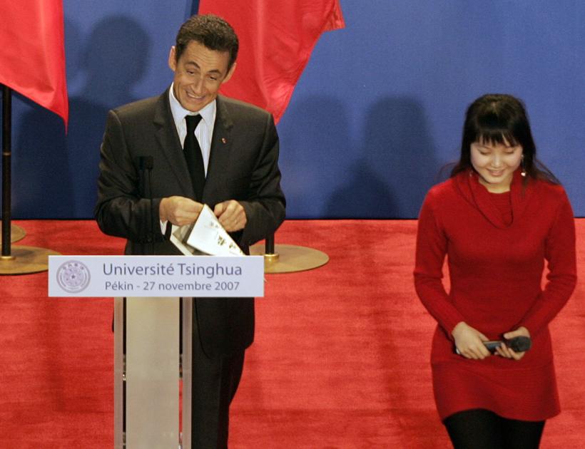 Sarkozy, răvnit ca soţ de o chinezoaică