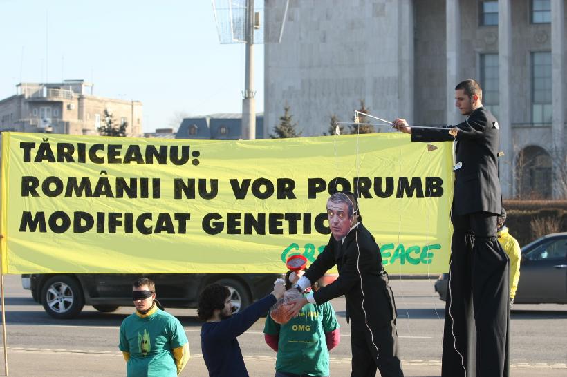 Protest Greenpeace anti-OMG